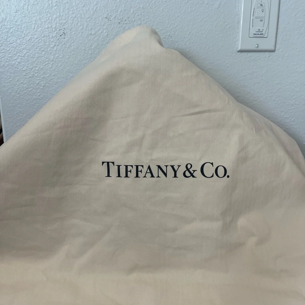 Tiffany & Co. Taupe Leather Shoulder Bag - Picture 6 of 8